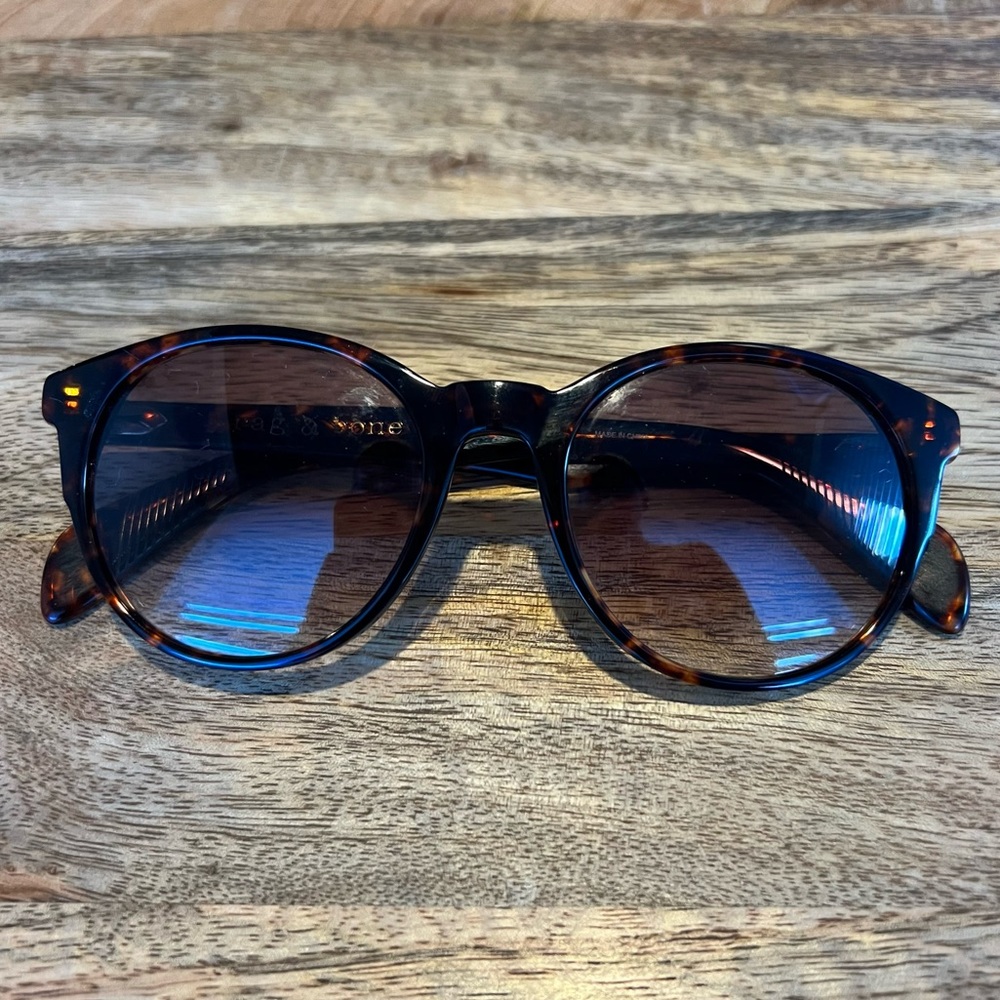 Rag & Bone Women’s 52MM Gradient Round Sunglasses